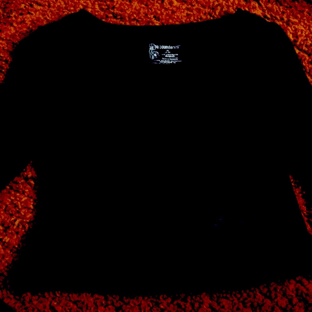 Blue No Boundaries crop top